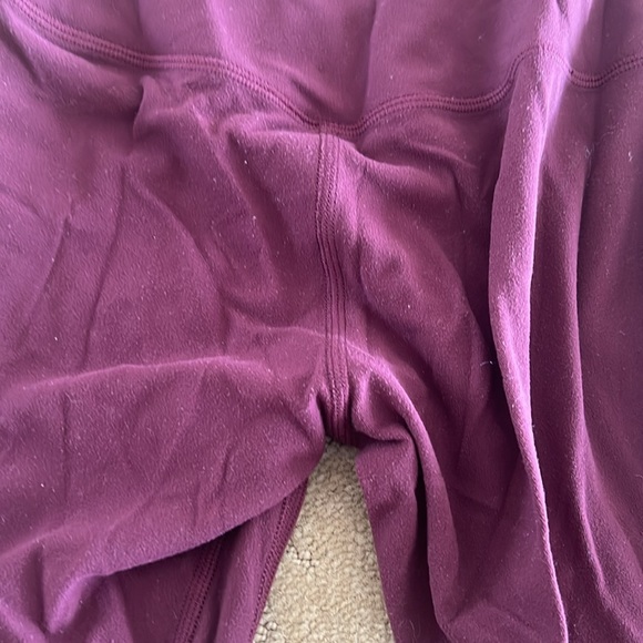 Lululemon leggings - Maroon - Picture 3 of 5